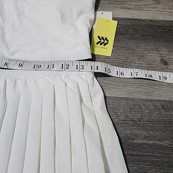 All in Motion Tennis Activewear Dress White Women's Size S - Picture 6 of 10